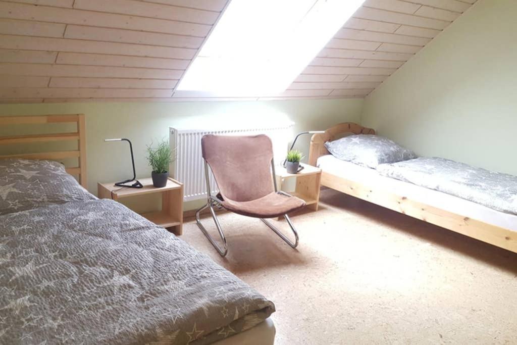 Ober-Abtsteinach Anna - Neue Ferienwohnung Mit Blick Ins Gruene מראה חיצוני תמונה